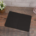 A pack of 100 blank folded kraft paper cards in 10x15cm size, shown in black, brown, and white colours.