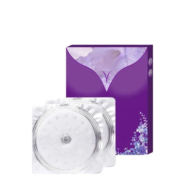Skin-coloured silicone chest patches for temporary breast enhancement and cleavage shaping