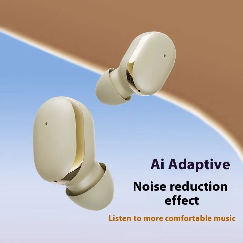 Wireless in-ear Bluetooth headset in black with digital display and in-ear fit design