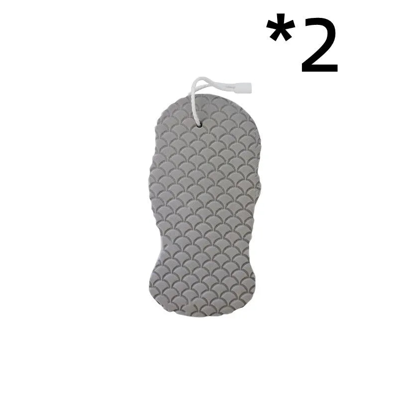3D fish scale pattern bath sponge ball in white, grey, pink or light blue colours for gentle body exfoliation