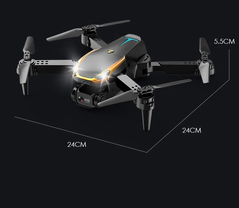 4K HD aerial photography drone quadcopter with GPS return, remote control, plastic body, under 30cm
