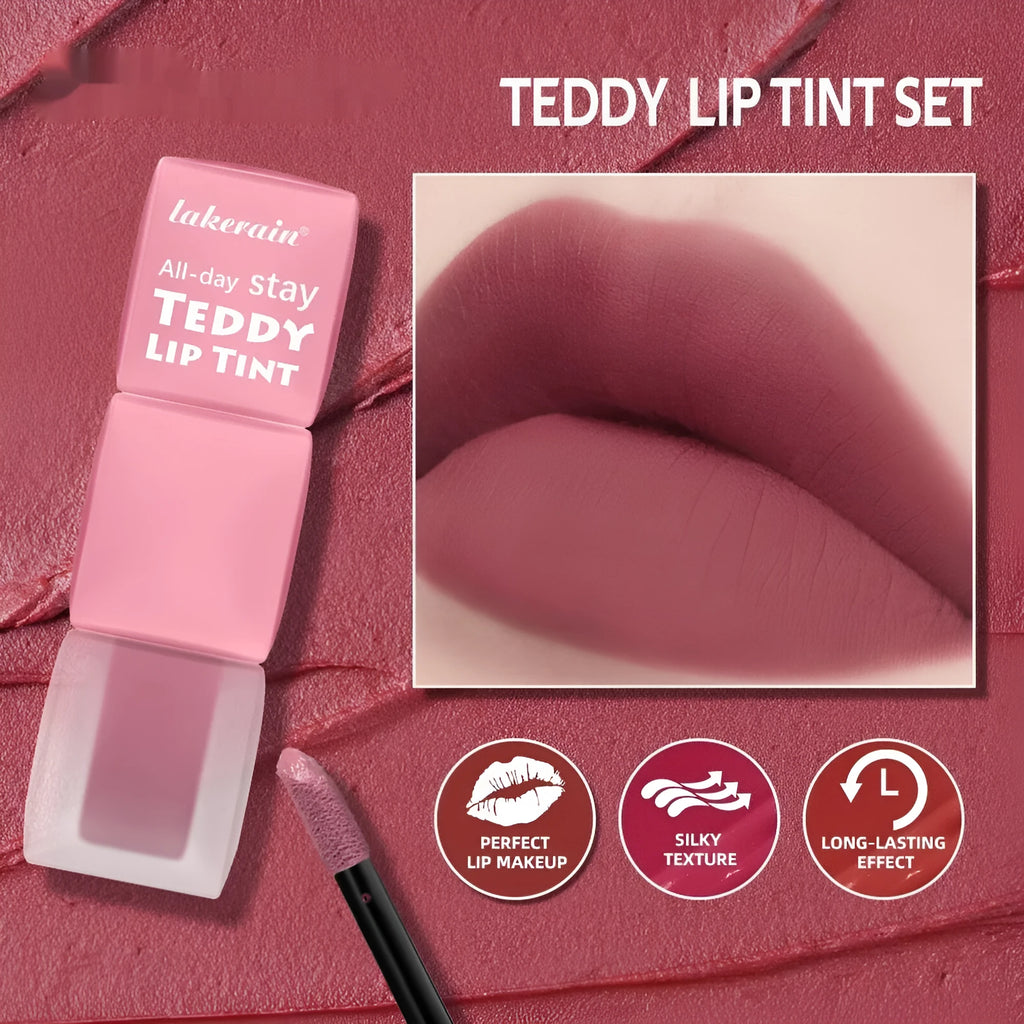 Women's long-lasting lightweight Teddy lip gloss in 5ml tube with moisturising formula