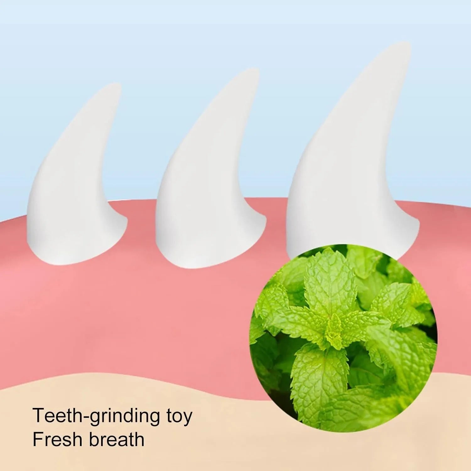 Blue carrot-shaped self-adhesive catnip toy for wall mounting and cat teeth cleaning.
