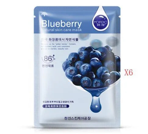 Aloe vera sheet mask 30g for moisturising and pore care white packaging