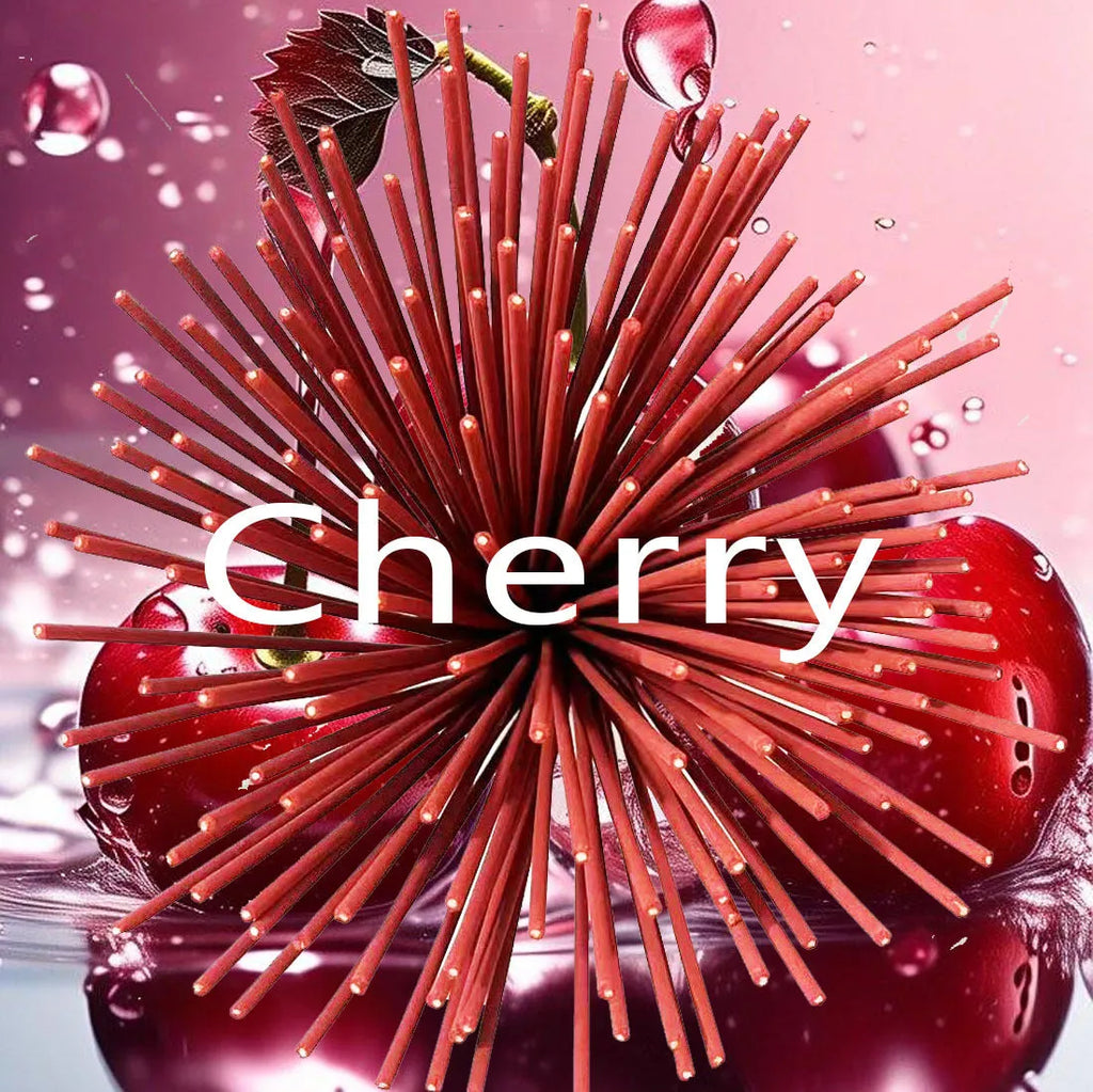 22cm cherry flavored bamboo stick incense for home fragrance