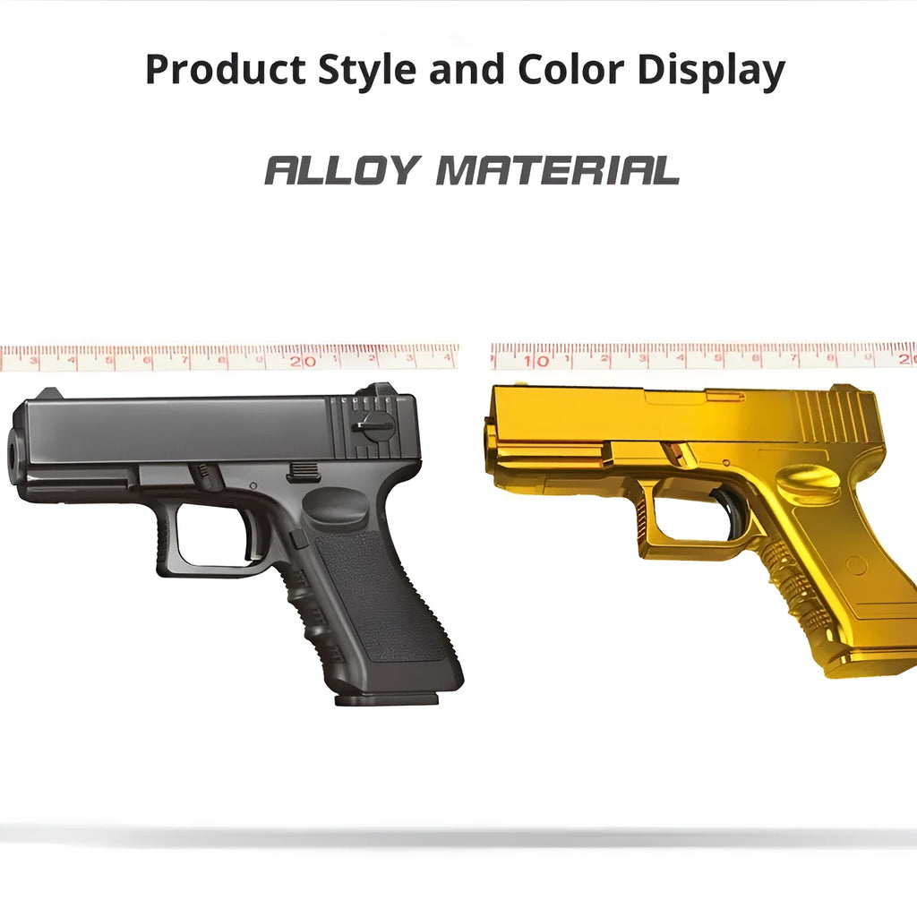 Children's toy pistol model in Desert Eagle gift box, shooting toy for skill development