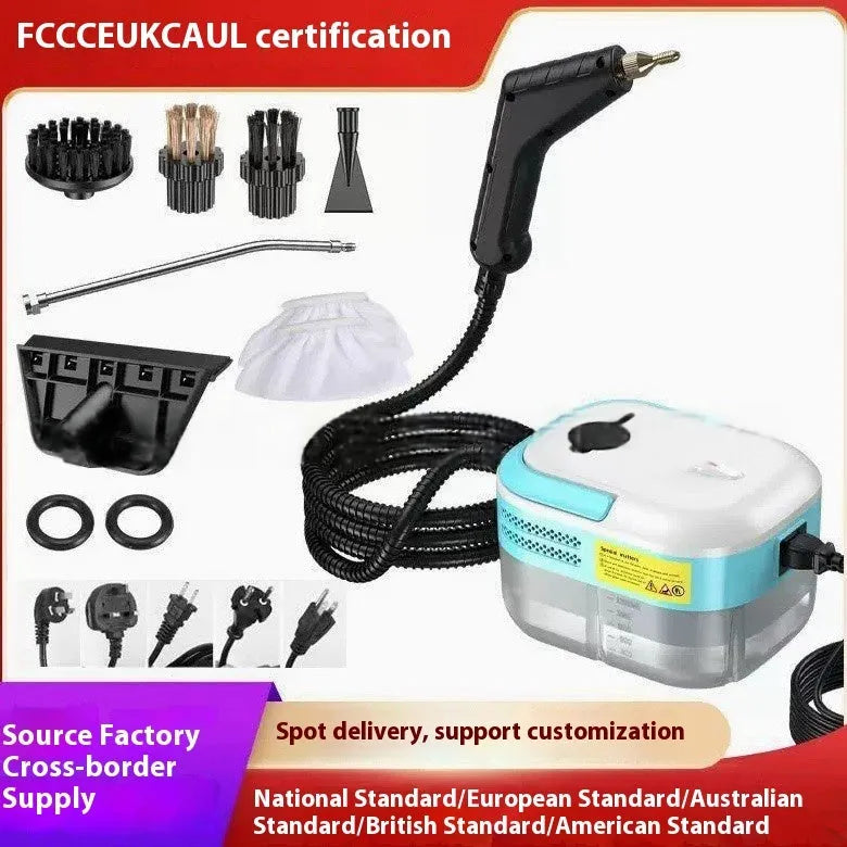 Small household air conditioner 2500W kitchen fume quick heating mechanical control 26x17x17cm blue white