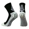 Men's athletic running socks with non-slip silicone grip in multiple colour options