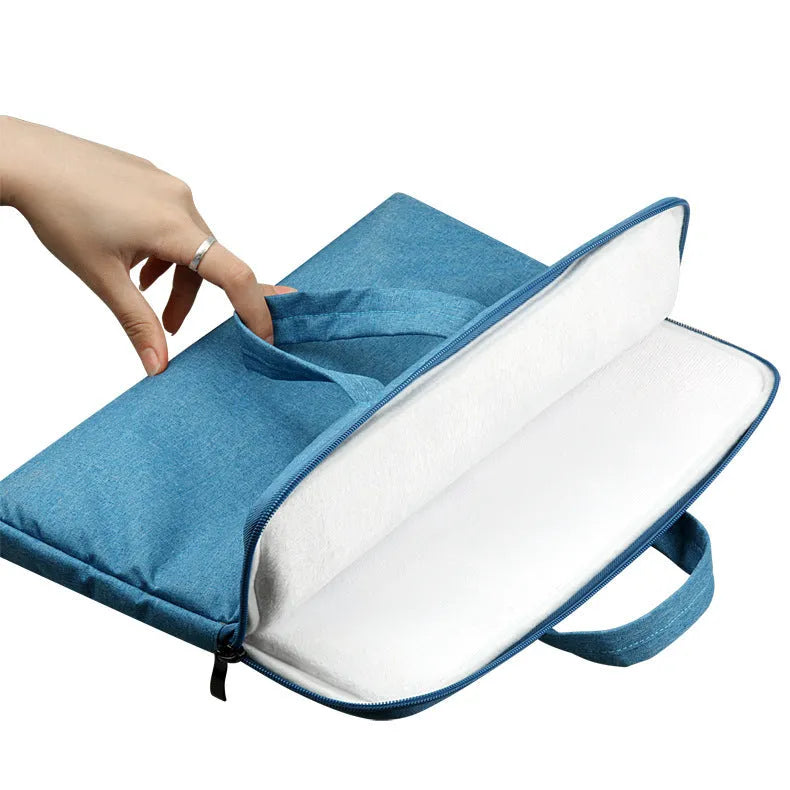 Ant cloth laptop bag in Apple Grey with soft handle, suitable for MacBook Air and Pro 13.3 inch