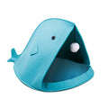 Foldable felt pet nest in blue, size 40x40x50cm, made from non-woven felt, tear resistant and washable
