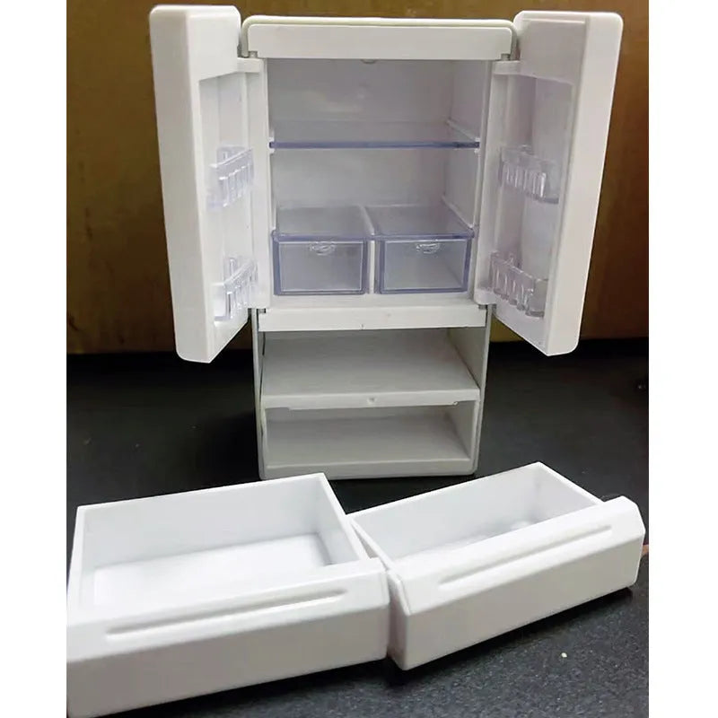 White plastic light-up candy miniature model for dollhouse display.
