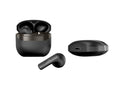 True wireless Bluetooth headset TWS retro style noise reduction in Bright White with earplug fit