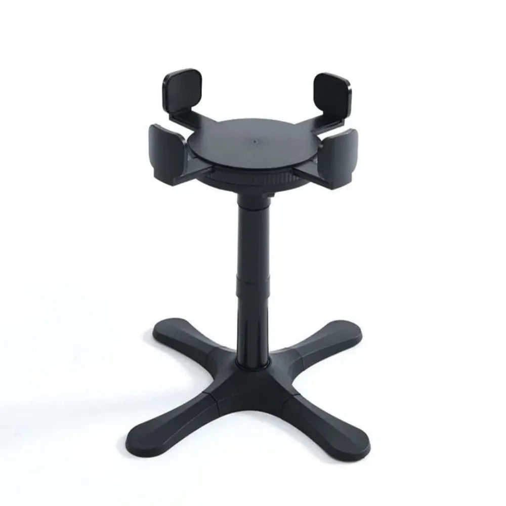 Adjustable elevated dog food bowls stand with anti-slip base for medium and large pets