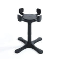 Adjustable elevated dog food bowls stand with anti-slip base for medium and large pets