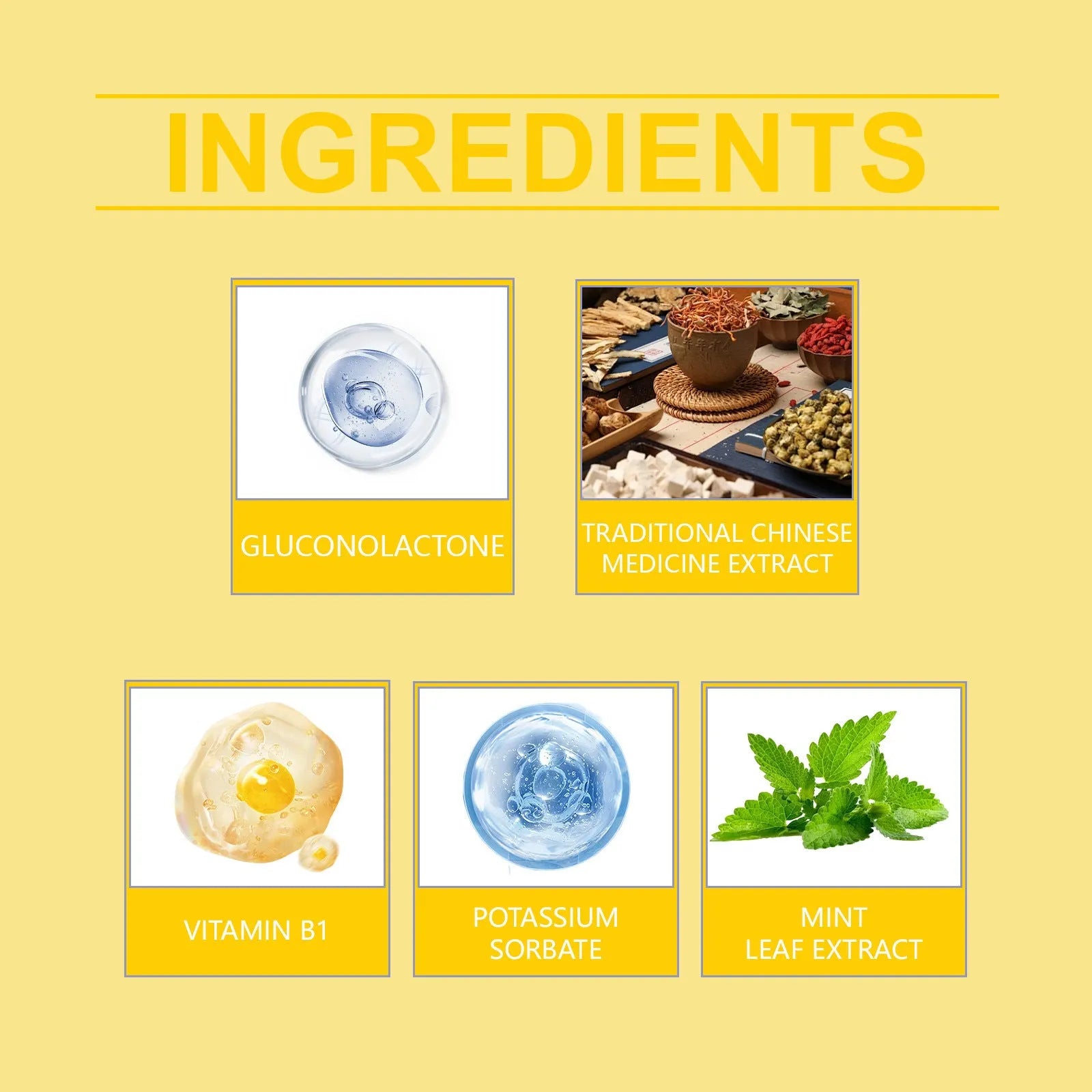 Googeer 60ml body treatment cream container with Chinese herbal extract and vitamin B1 formula