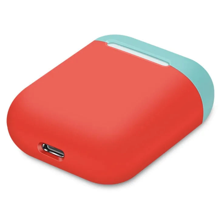 Silicone protective cover for Apple AirPods charging case in various colour options