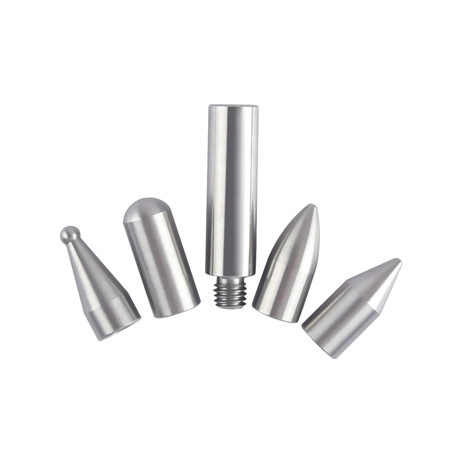 Three-piece alloy steel car dent repair tool set with a hook and crowbar on a workbench.