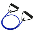 Adjustable chest expander with five colour-coded resistance levels for home fitness training