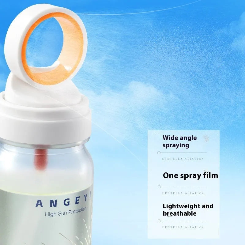 Crystal Sunscreen Spray SPF50 90ml bottle for full body UV protection