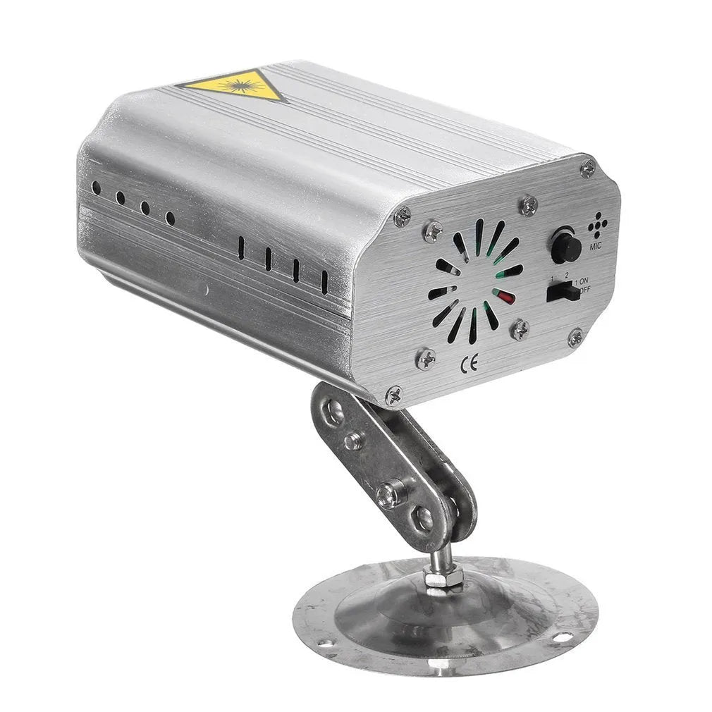 JC-24 in one KTV laser light with red and green lasers, 30W indoor unit, 105*90*52mm, voice-activated control