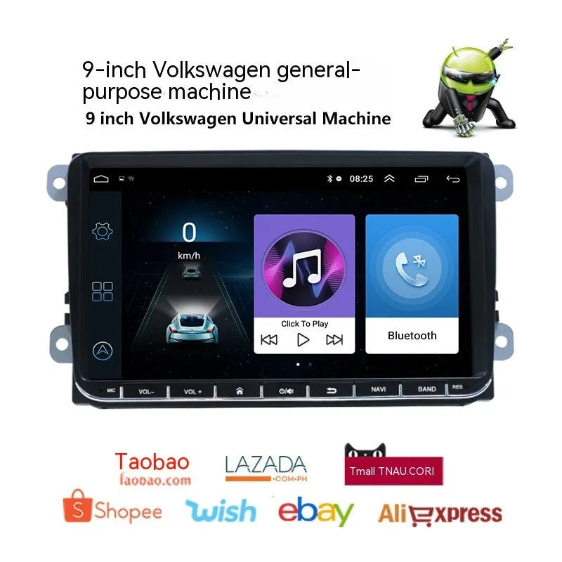 BMW 5 Series F10 F11 Android car stereo head unit with 7-inch touchscreen display