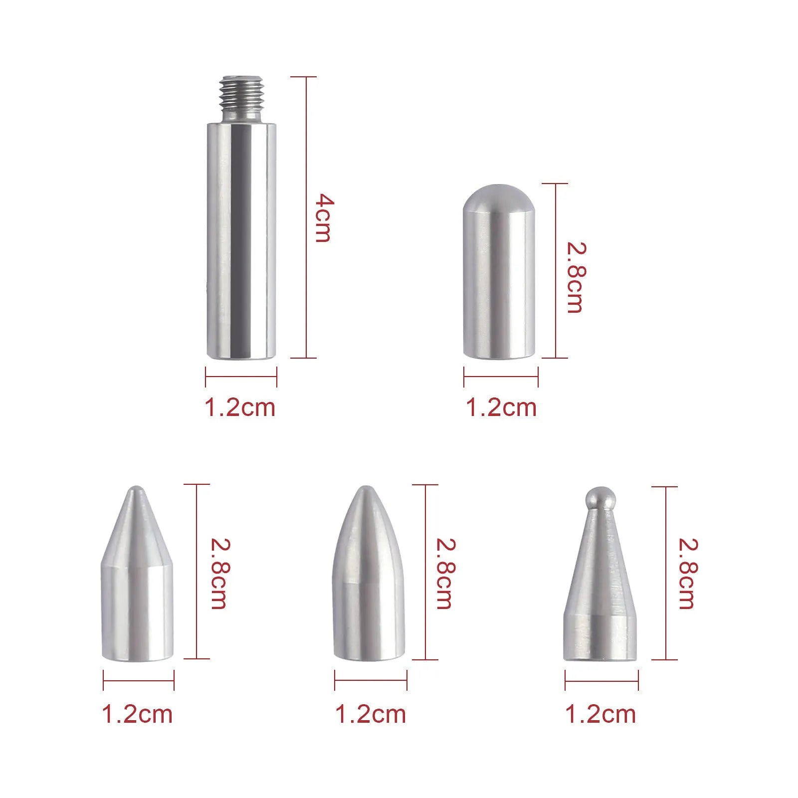 Three-piece alloy steel car dent repair tool set with a hook and crowbar on a workbench.