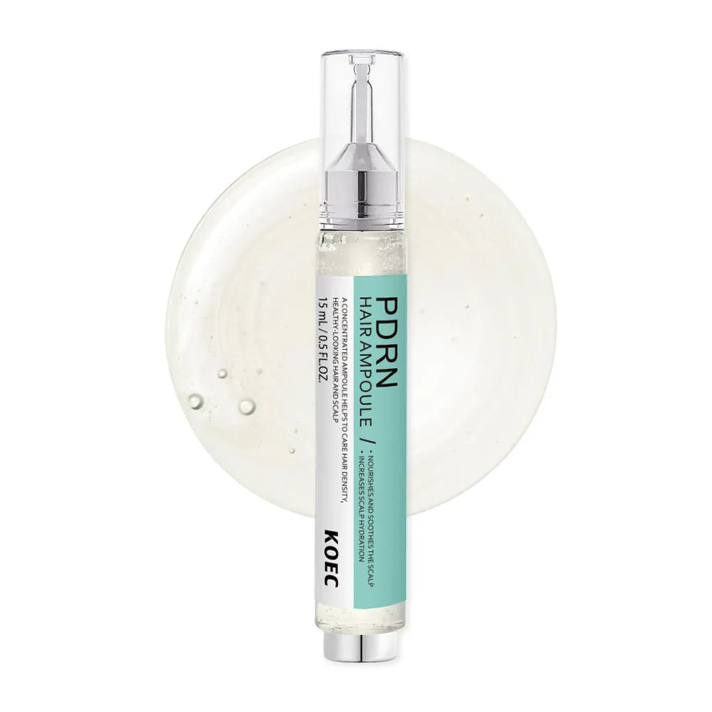 PDRN hair conditioner 15g leave-in hair care essence tube with product label