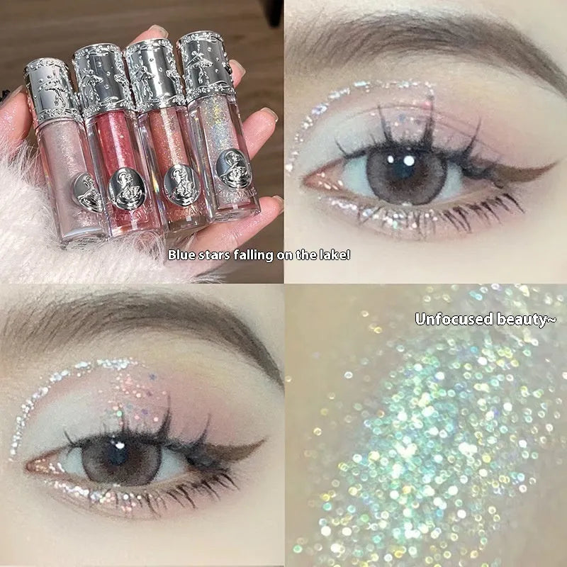 Ballet Liquid Eye Shadow bottle in one of five colours: Sakura Field, Doll Log, Butterfly Paradise, Nutcracker, or Pillow Fairy Tale.