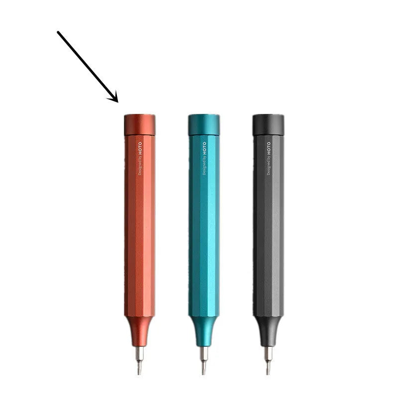 24 in 1 repair screwdriver set with aluminium handle and magnetic bit storage for phone and computer disassembly