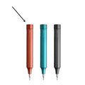 24 in 1 repair screwdriver set with aluminium handle and magnetic bit storage for phone and computer disassembly
