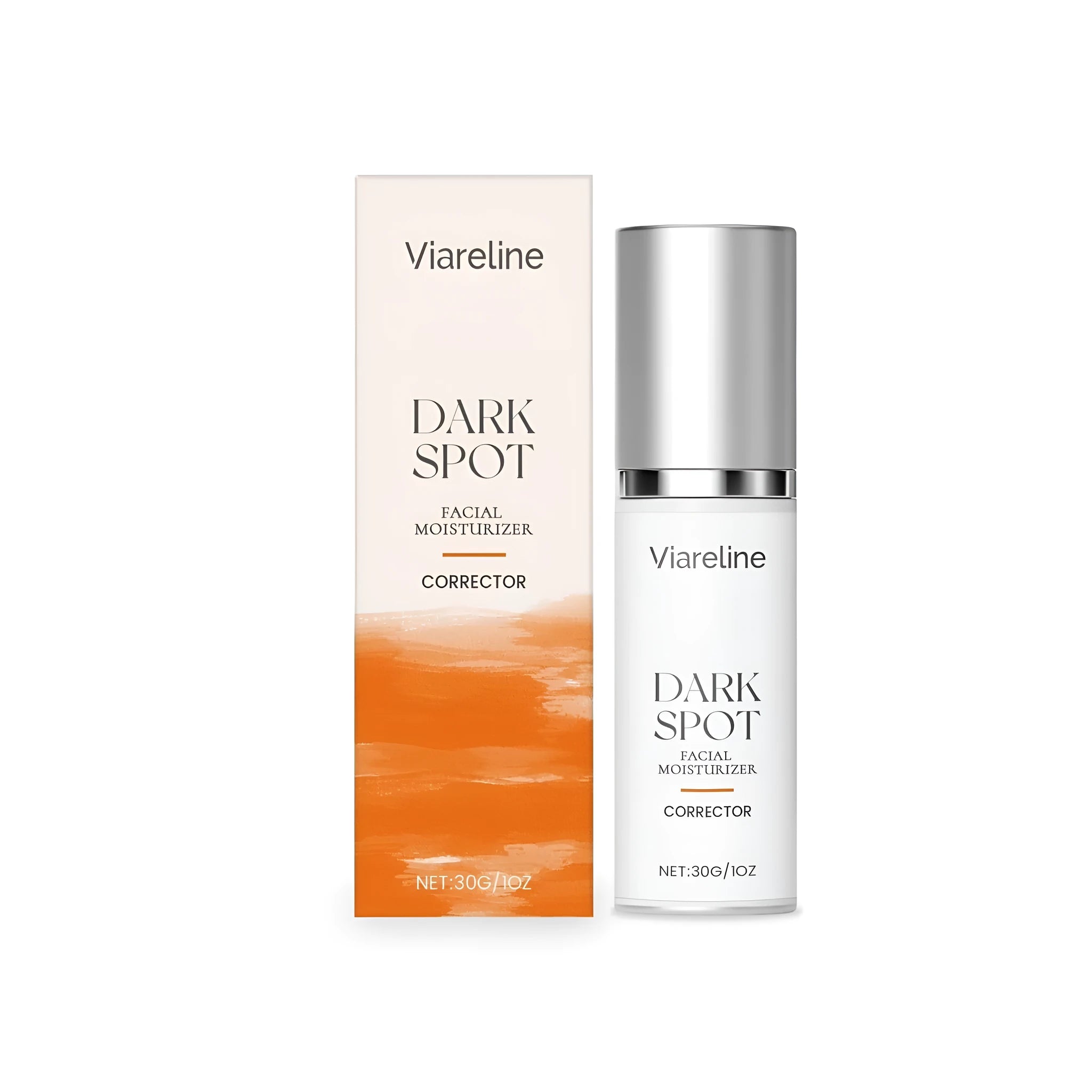 Moisturizing And Brightening Lotion 30g front bottle with pump, hyaluronic acid and vitamin E formula