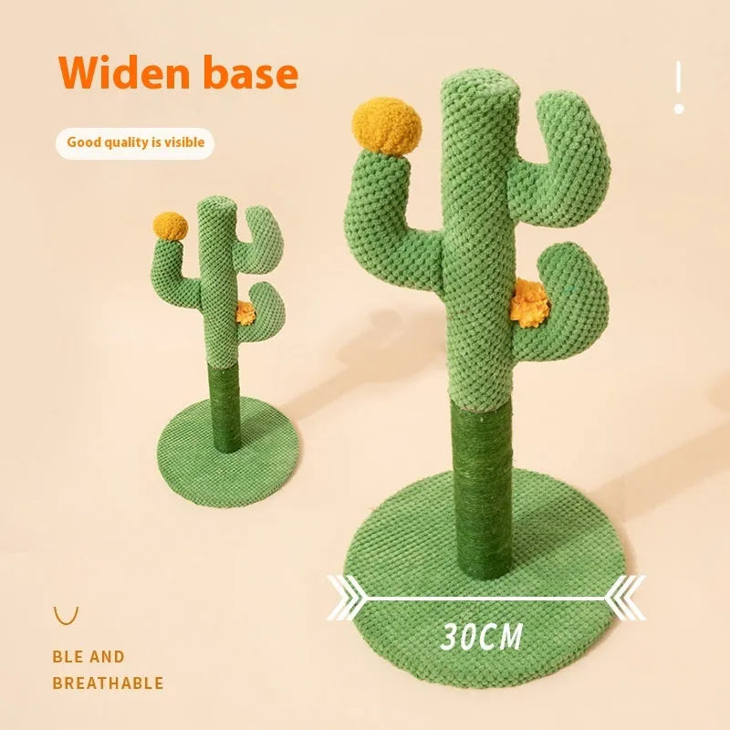 Masson cactus cat scratch board climbing frame with cotton thread scratching surface