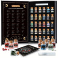 Small crystal wishing drift bottle set with colourful white crystal stones and gift box in 14, 30 or 50 style