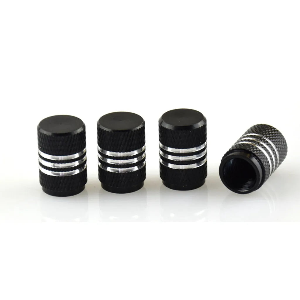 Aluminium alloy colour car tyre valve caps in multiple colour options