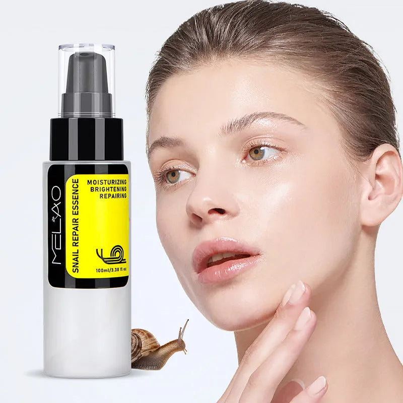 100ml snail facial essence bottle for universal skin type hydration