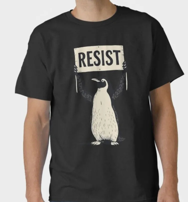 Loose fit black cotton summer T-shirt with short sleeves and a round neck on a hanger.