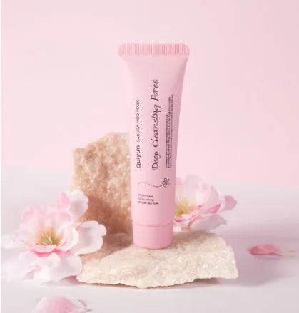 Cherry blossom mud facial mask 30g for cleansing and hydration