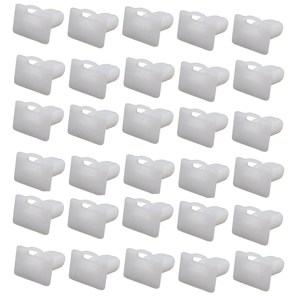 Automobile plastic nails and buckles trim clips in D318 colour, 60-piece pack for car interior panel fixing