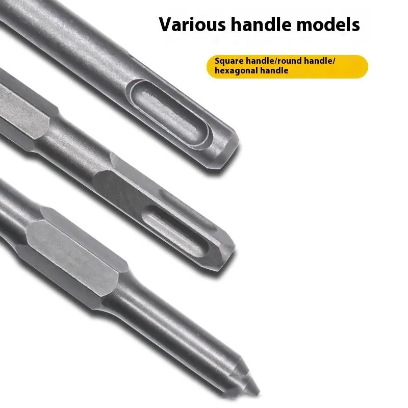 30mm electric hammer chopping bit with square handle widened shank for demolition