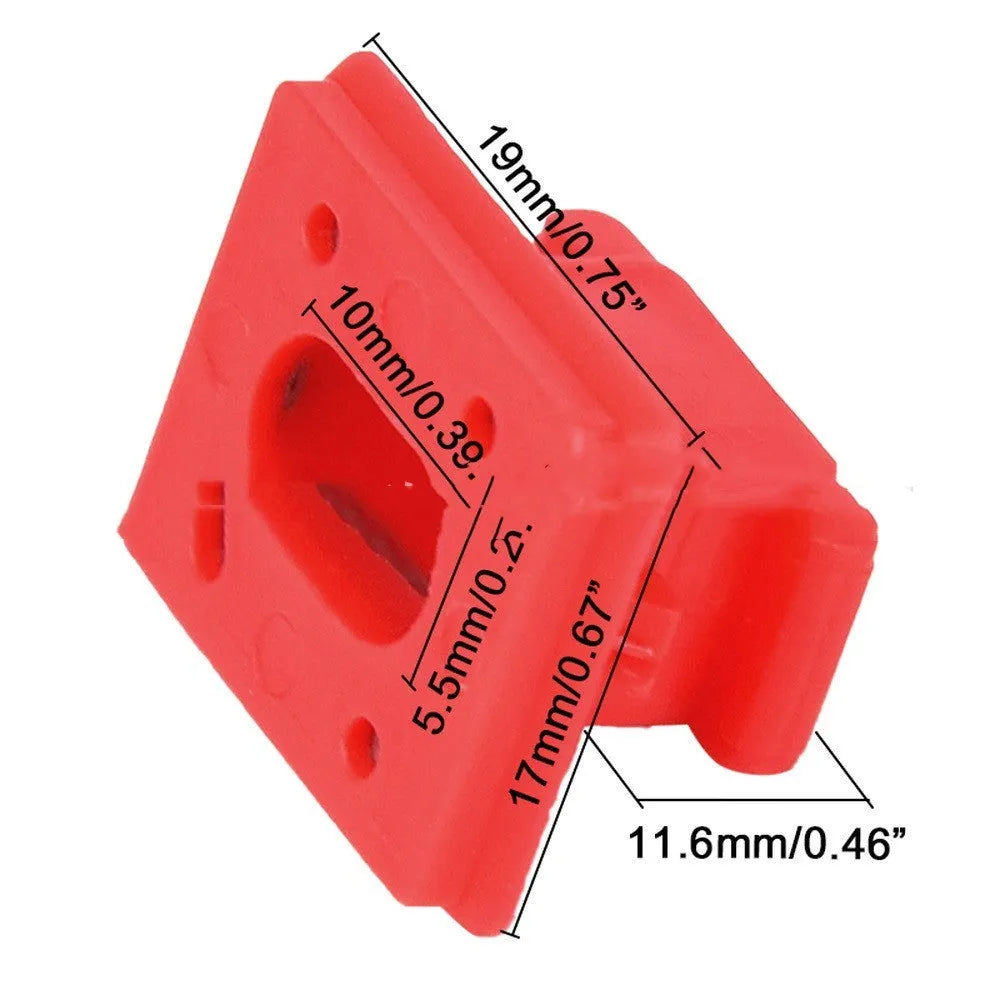 Plastic snap buckles for BMW door walnut interior trim panel replacement clips