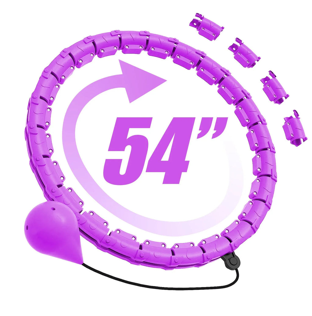 Detachable ABS massage soft ball in pink, blue or purple colour options for fitness and slimming