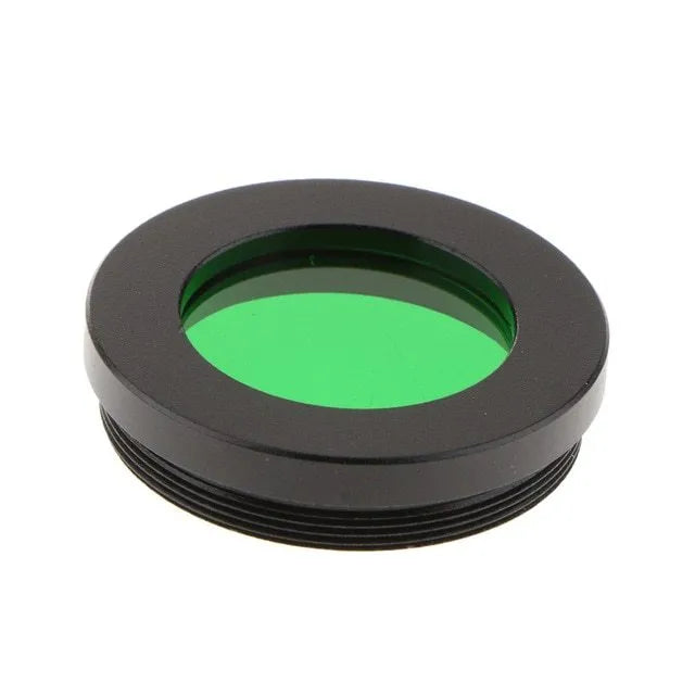 1.25 inch telescope eyepiece colour filter, 30mm metal frame, for moon and brighter planets