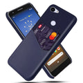 Leather Google Pixel phone case in solid colours showing business styling and protective features