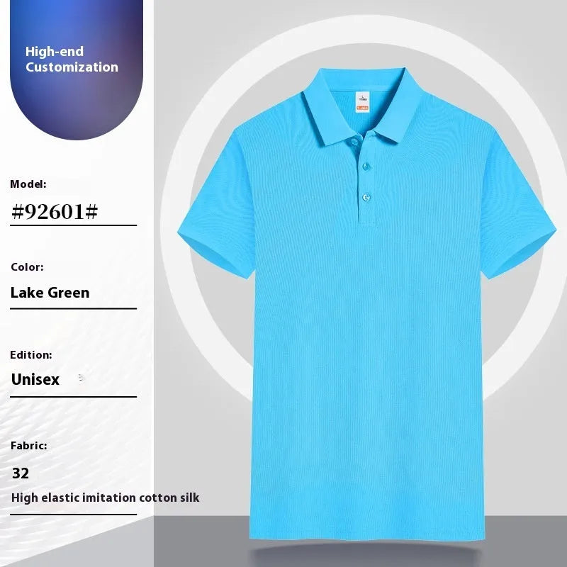 Men's large size cotton short sleeve t-shirt in various colours for summer workwear