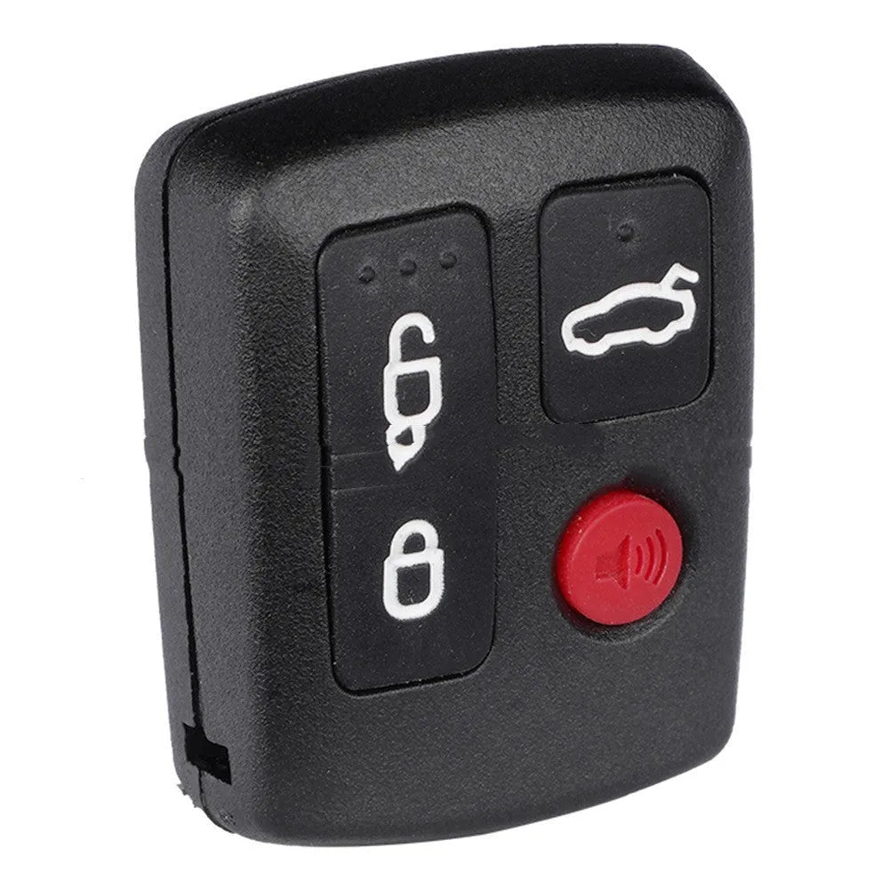 Blank Ford replacement key fob shell case in ABS plastic for 2+1 or 3+1 key layouts