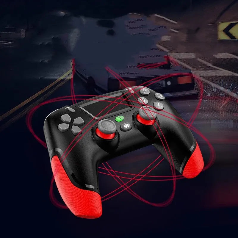 Fruit green wireless Bluetooth gamepad controller for PS4, PC, Switch and mobile devices