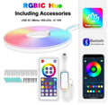 3 metre RGB LED neon light strip with remote control on white background