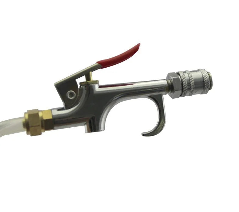 Pneumatic automatic transmission oil changer with tank and filler for workshop use