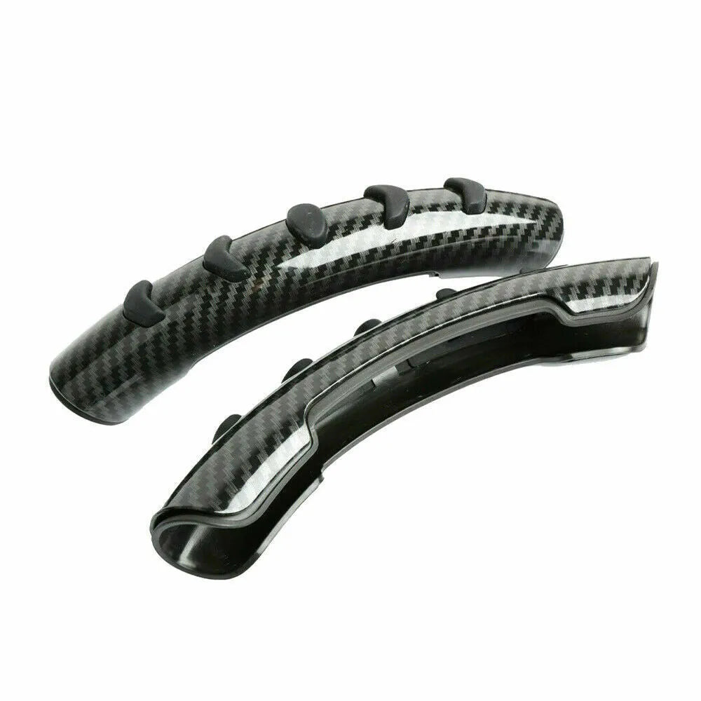 Carbon fibre black fibre steering wheel anti-skid sleeve for 38cm diameter wheels