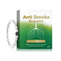 Women's synthetic turquoise smoke prevention bracelet with adjustable sizing